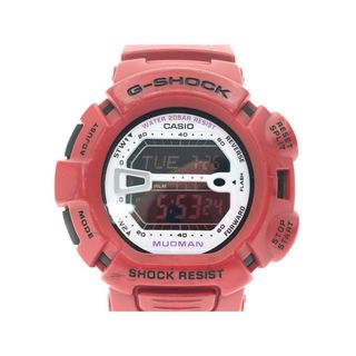 カシオ(CASIO)の▼▼CASIO カシオ メンズ腕時計 クオーツ G-SHOCK Gショック MUDMAN マッドマン G-9000MX レッド(腕時計(デジタル))