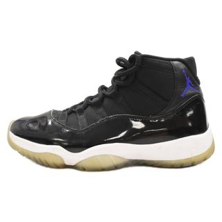 ナイキ(NIKE)のNIKE ナイキ AIR JORDAN 11 RETRO SPACE JAM 2016 378037-003 エアジョーダン11 ハイカットスニーカー スペース ジャム ブラック US9/27cm(スニーカー)