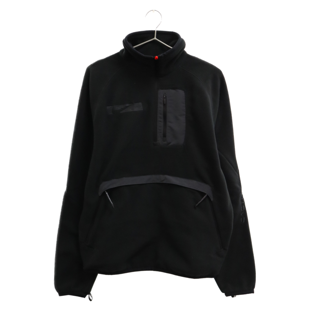 NIKE(ナイキ)のNIKE ナイキ ×TRAVIS SCOTT AS M NRG BH QUARTER ZIP トラヴィス スコット フリースプルオーバー長袖シャツ ブラック DM1284-010 メンズのトップス(シャツ)の商品写真