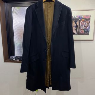 D'URBAN - DURBAN ダーバン M ウール チェスターコート メンズ