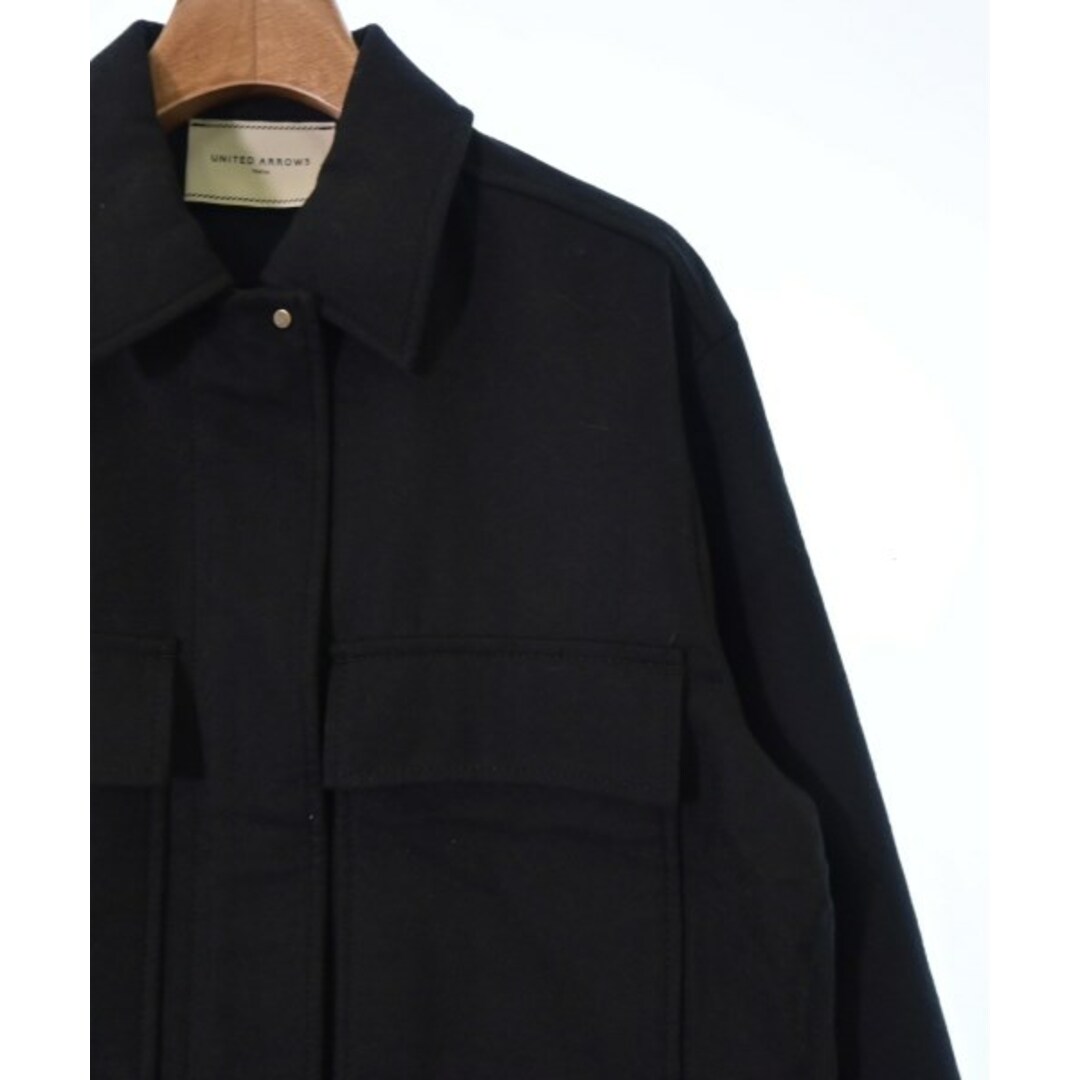 UNITED ARROWS(ユナイテッドアローズ)のUNITED ARROWS ブルゾン（その他） 36(S位) 黒 【古着】【中古】 レディースのジャケット/アウター(その他)の商品写真