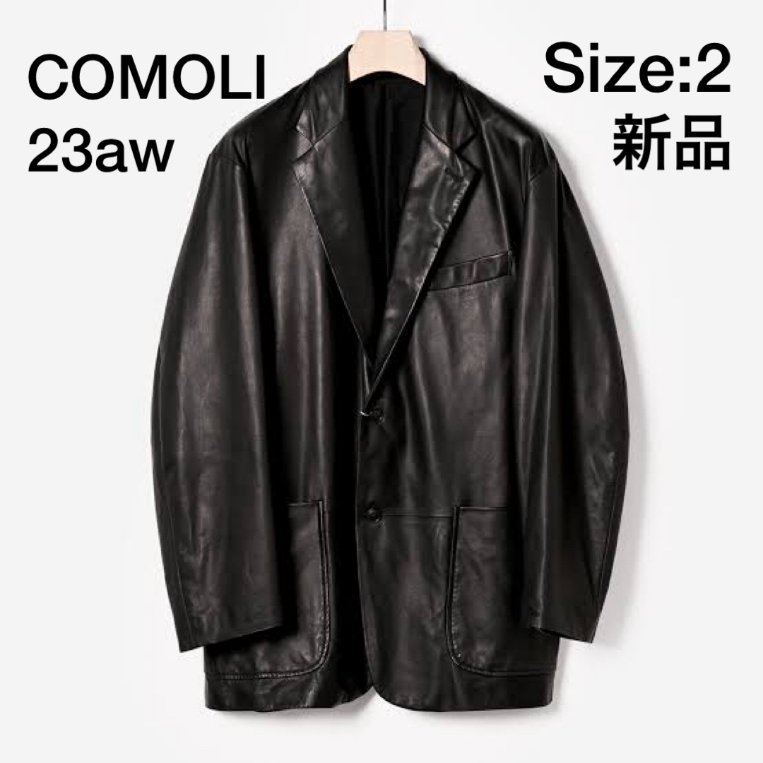 新品タグ付 23aw COMOLI シープスキン2Bジャケット 2 | フリマアプリ ラクマ