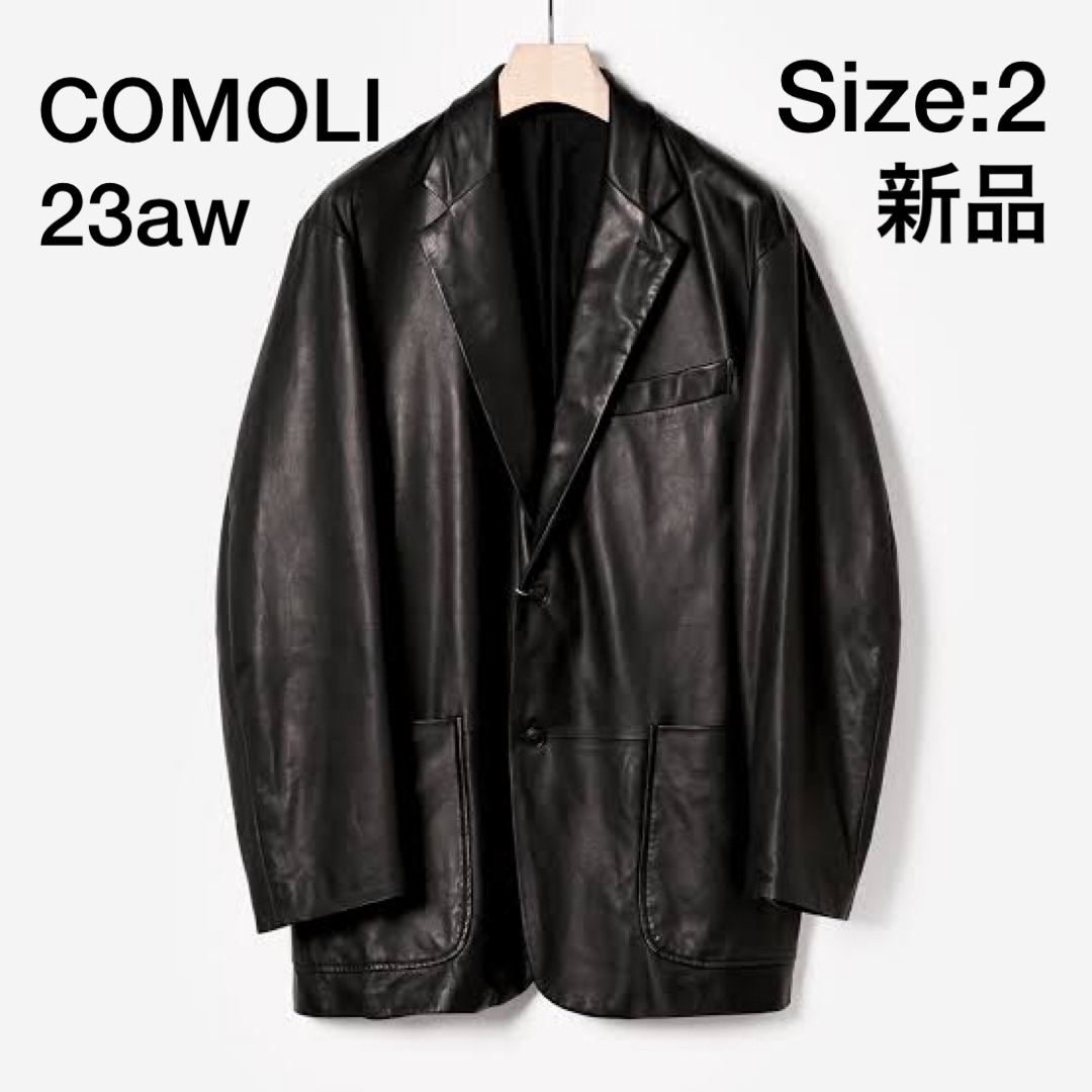 COMOLI - 新品タグ付 23aw COMOLI シープスキン2Bジャケット 2の通販 COMOLI - 新品タグ付 23aw COMOLI シープスキン2Bジャケット 2の通販