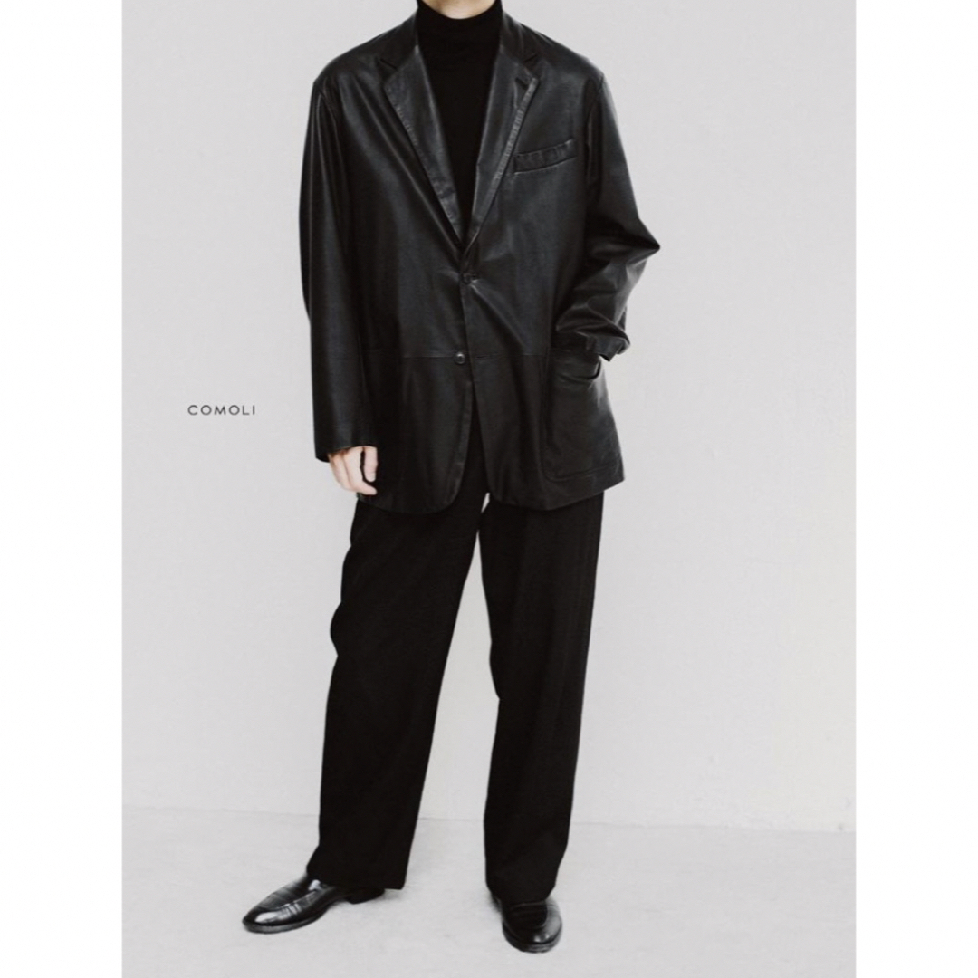 新品タグ付 23aw COMOLI シープスキン2Bジャケット 2 新品タグ付 23aw COMOLI シープスキン2Bジャケット 2