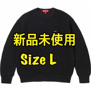 シュプリーム(Supreme)のSupreme Small Box Ribbed Sweater Black L(ニット/セーター)