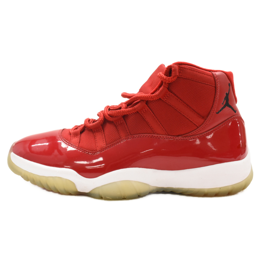 315センチワイズNIKE ナイキ AIR JORDAN 11 RETRO WIN LIKE 96 エアジョーダン11 ハイカットスニーカー レッド US11/29cm 378037-623