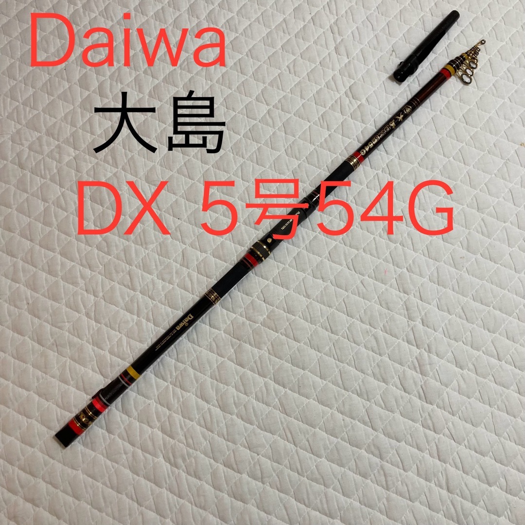 美品　Daiwa ダイワ　Ooshima 大島　DX 5号　54Gフィッシング