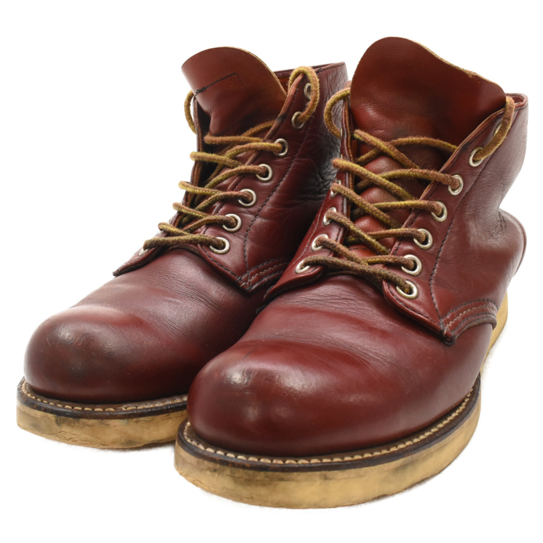 REDWING(レッドウィング)のRED WING レッド ウイング 8166 6 CLASSIC ROUND 6インチ クラシック ラウンドトゥ レザーブーツ バーガンディ メンズの靴/シューズ(ブーツ)の商品写真