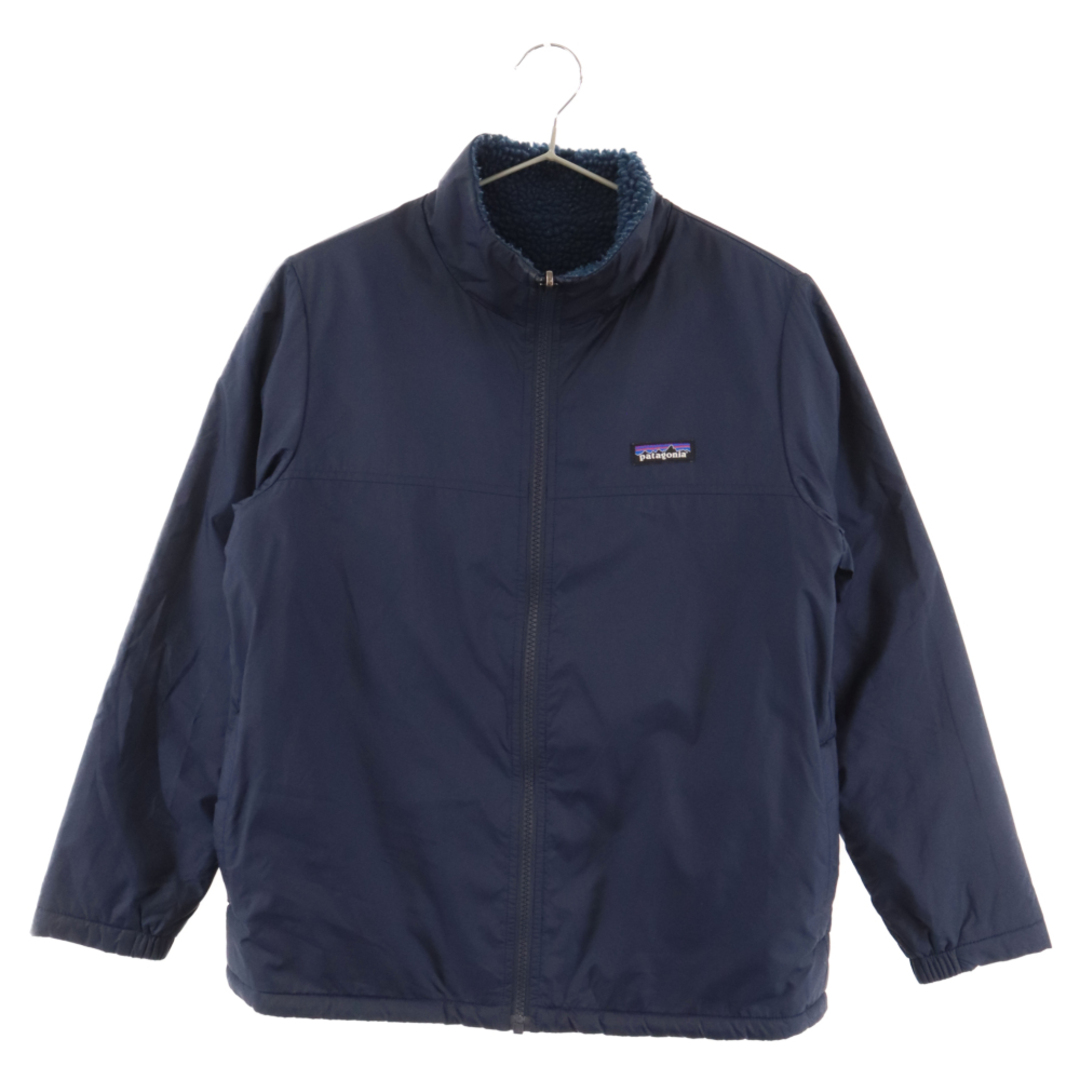 patagonia(パタゴニア)のPATAGONIA パタゴニア リバーシブルジップ フリース キッズ・フォーインワン・エブリデー・ジャケット ネイビー STY68035FA19 メンズのジャケット/アウター(フライトジャケット)の商品写真