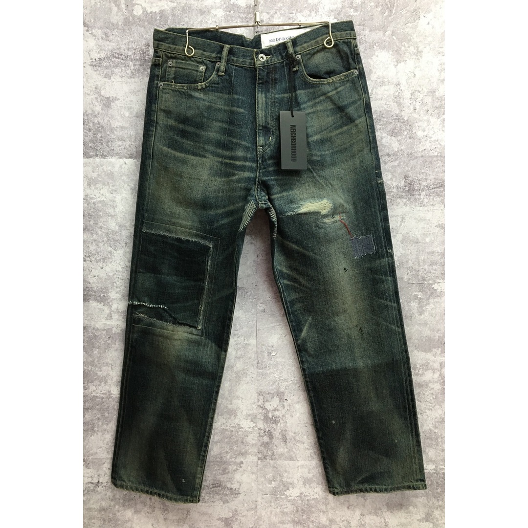 デニム/ジーンズNEIGHBORHOOD SAVAGE DENIM DP BASIC PANTS 23AW INDIGO ネイバーフッド サベージデニム ベーシックパンツ【3436-004】