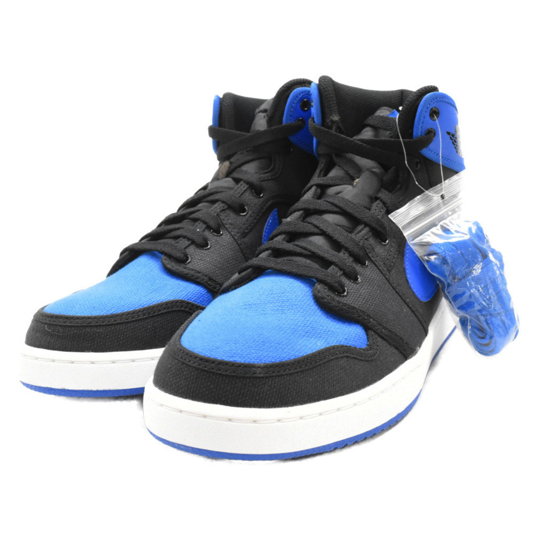 NIKE(ナイキ)のNIKE ナイキ AIR JORDA1 KO RETRO HIGH エアジョーダン1 ノックアウト レトロ ハイカットスニーカー ブラック/ブルー 638471-007 US9 メンズの靴/シューズ(スニーカー)の商品写真