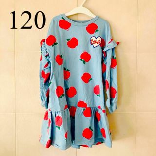 りんごワンピース🍎120(ワンピース)