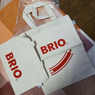 ブリオ(BRIO)のBRIOの布製いれもの、袋　2つセット(その他)