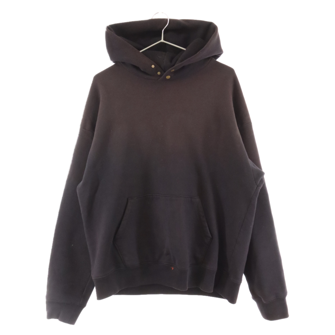 FEAR OF GOD フィアオブゴッド HOODY FG7C バックデザイン プルオーバースウェットパーカー FG50-072FLC ブラック58センチ肩幅