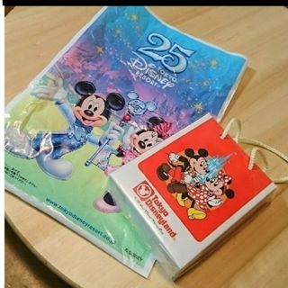 ディズニー(Disney)のディズニーショッピングバッグ型メモ(キャラクターグッズ)