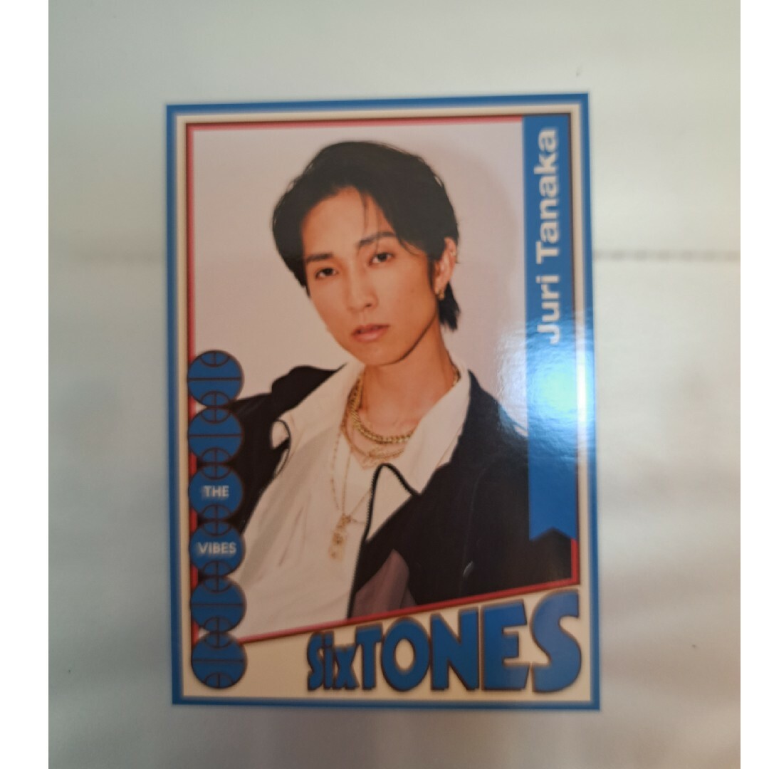 SixTONES(ストーンズ)の◆田中樹◆SixTONES THE VIBESフォトカード エンタメ/ホビーのタレントグッズ(アイドルグッズ)の商品写真