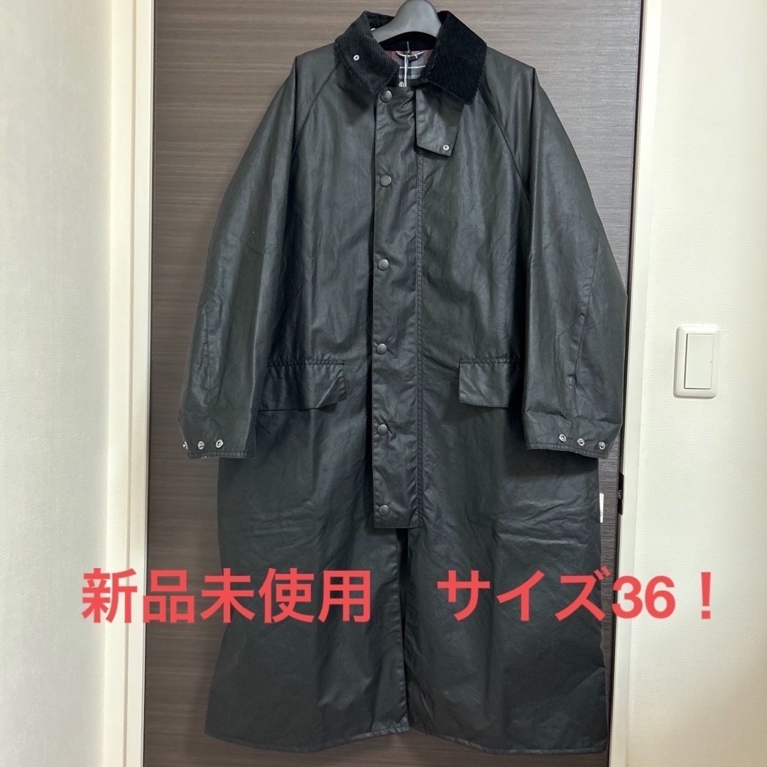 Barbour(バーブァー)のBarbour  バブアー　ワックスコットン　ロングコート メンズのジャケット/アウター(ステンカラーコート)の商品写真