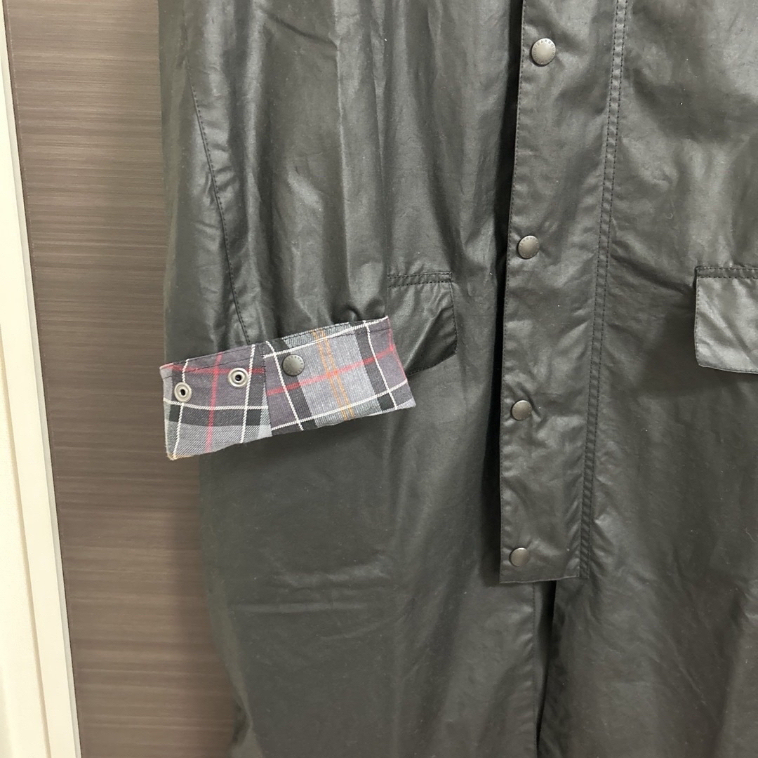 Barbour(バーブァー)のBarbour  バブアー　ワックスコットン　ロングコート メンズのジャケット/アウター(ステンカラーコート)の商品写真