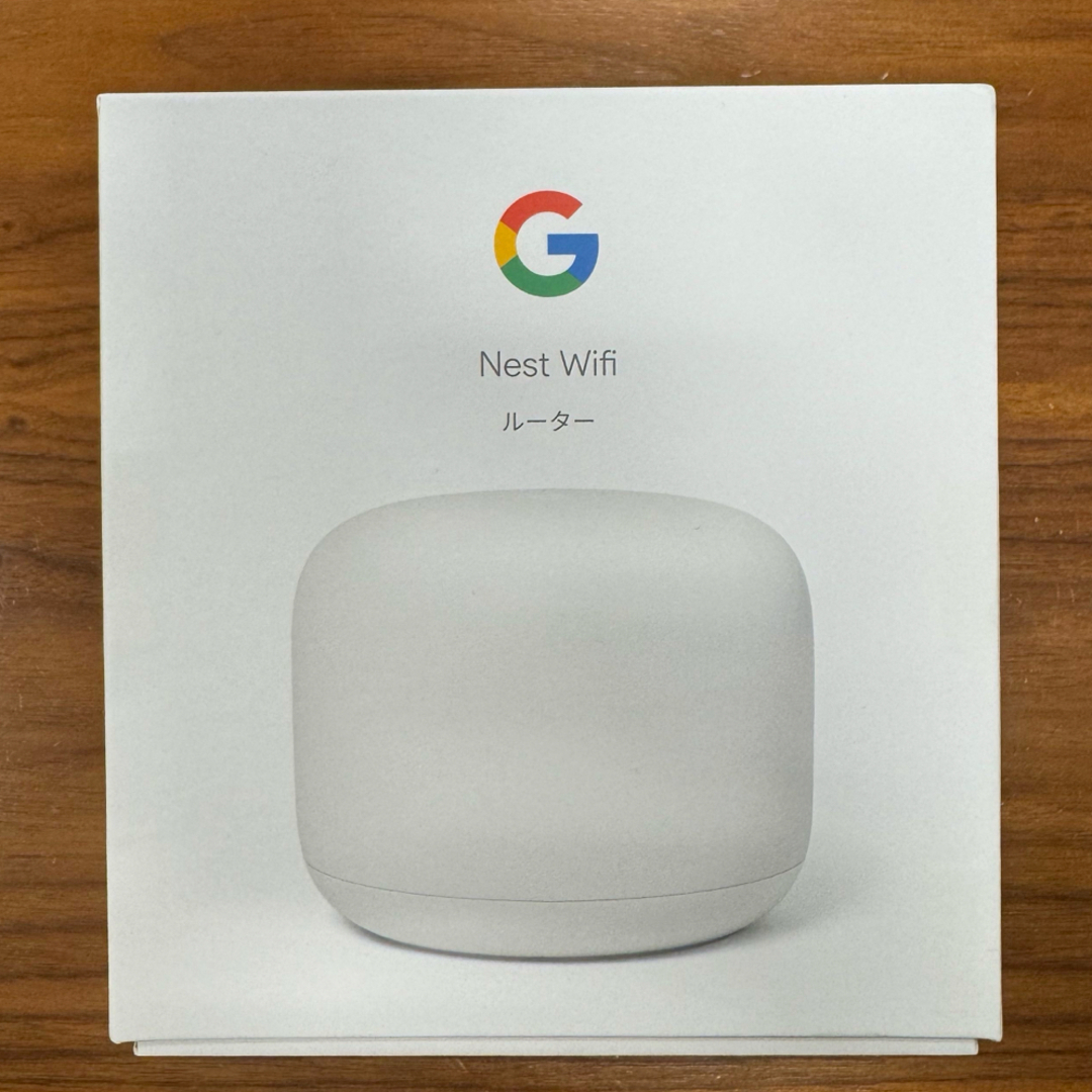 【新品未使用】google nest wifi ルーター