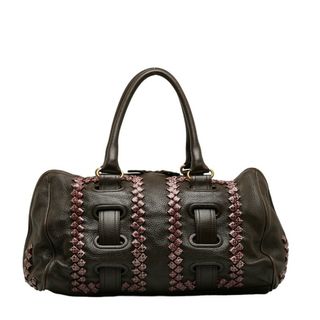 ボッテガヴェネタ(Bottega Veneta)のボッテガヴェネタ ミニボストンバッグ ハンドバッグ レザー レディース BOTTEGAVENETA 【228-34160】(ハンドバッグ)