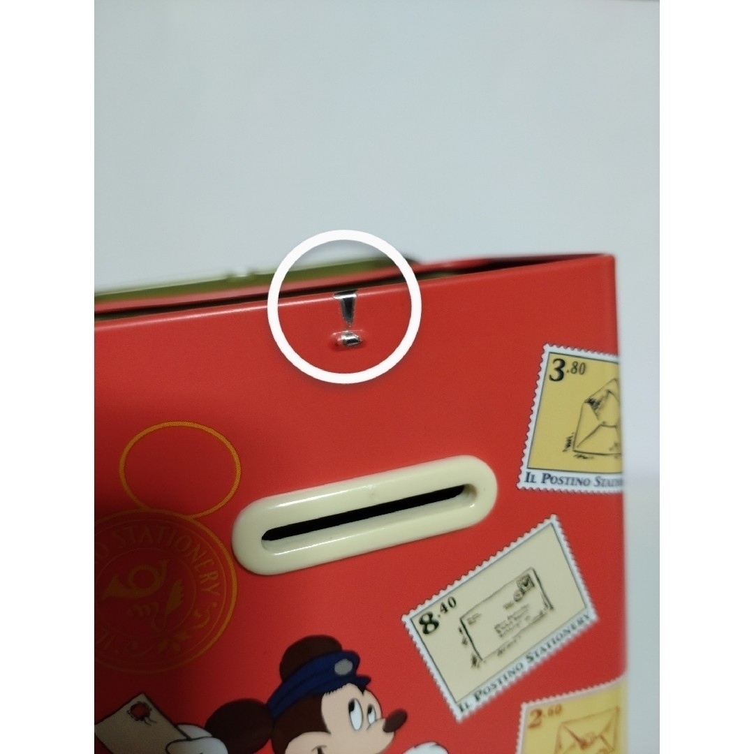 Disney(ディズニー)のDisney ポスト型 小物入れ ミッキーマウス■ DisneySEA エンタメ/ホビーのおもちゃ/ぬいぐるみ(キャラクターグッズ)の商品写真