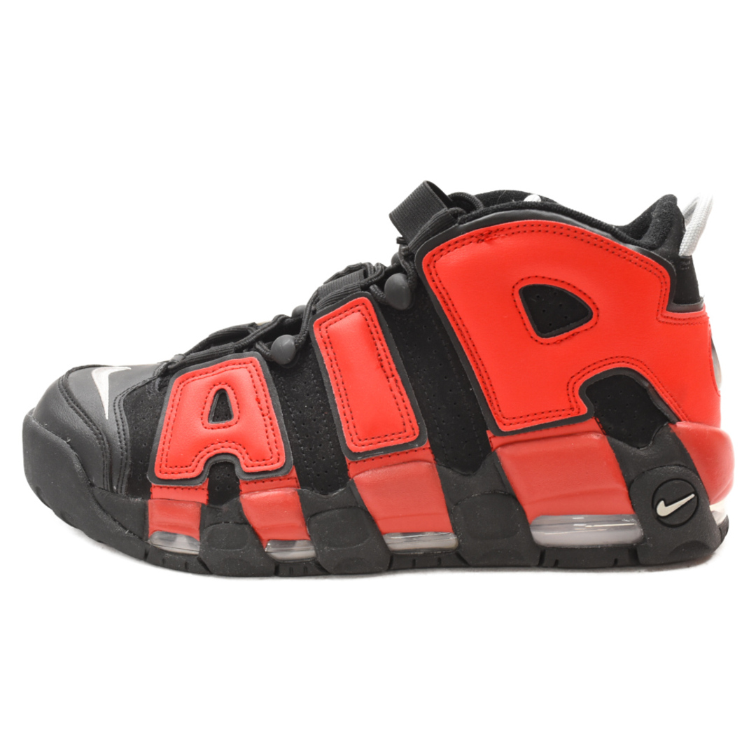 NIKE ナイキ AIR MORE UPTEMPO 96 エア モア アップテンポ 96 ハイカットスニーカー DJ4400-001 US10/28cm ブラック/レッド/ブルー305センチワイズ