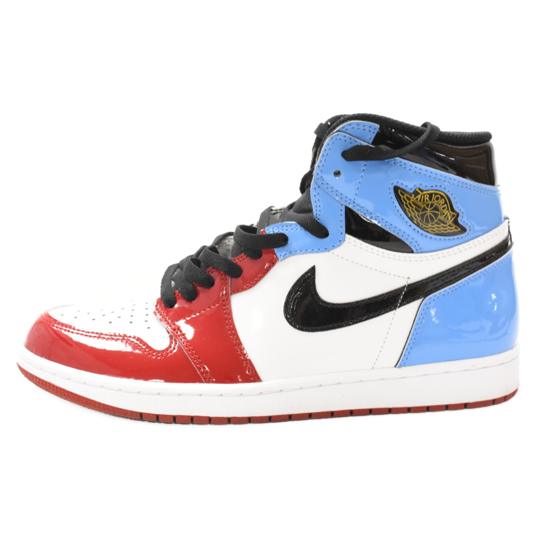 30センチワイズNIKE ナイキ AIR JORDAN1 RETRO HIGH OG FEARLESS エアジョーダン1 レトロ ハイカットスニーカー フィアレス レッド/ブルー US10/28cm CK5666-100