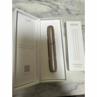 アイコス(IQOS)のIQOS ブリリアントゴールドスティック　クリーナーセット(タバコグッズ)