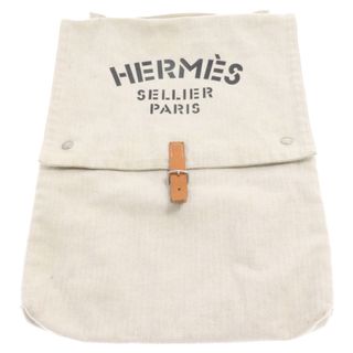 エルメス(Hermes)のHERMES エルメス バギー バゲッジ アリーヌ キャンバス トートバッグ ベージュ(トートバッグ)