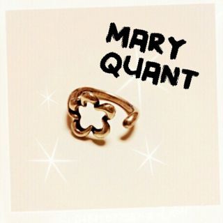 マリークワント(MARY QUANT)のマリクワ花モチーフリングシルバー(リング(指輪))