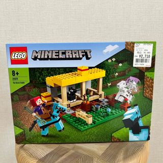 レゴ(Lego)の【新品未開封】　レゴ　マインクラフト　馬小屋　21171(知育玩具)