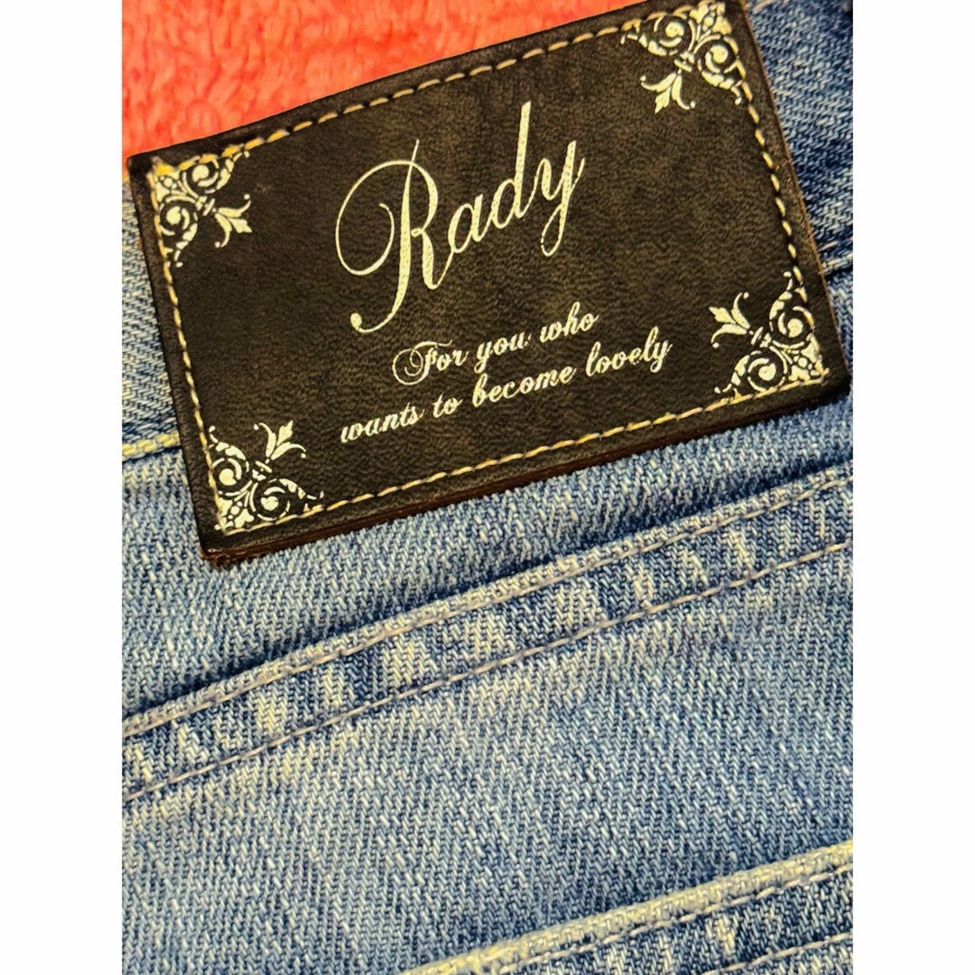 Rady(レディー)のレディー Rady バックポケットビジュー ショートパンツ ブルー XS レディースのパンツ(ショートパンツ)の商品写真