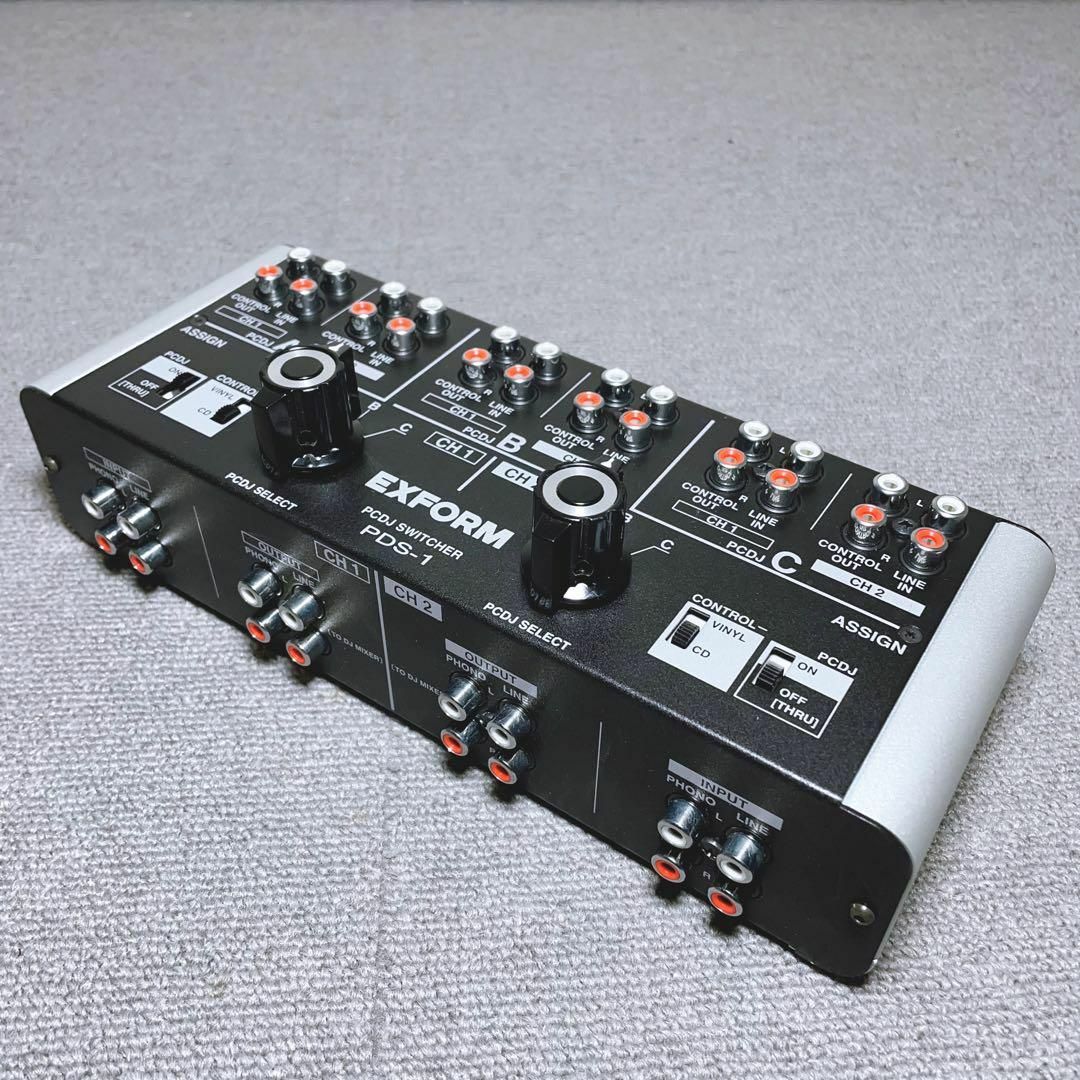 DJ機器EXFORM エクスフォルム  PDS-1s  DJ機器 スイッチャー