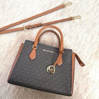 マイケルコース(Michael Kors)の★ MICHAEL KORS★HOPE MEDIUMMESSENGER★ブラウン(ショルダーバッグ)