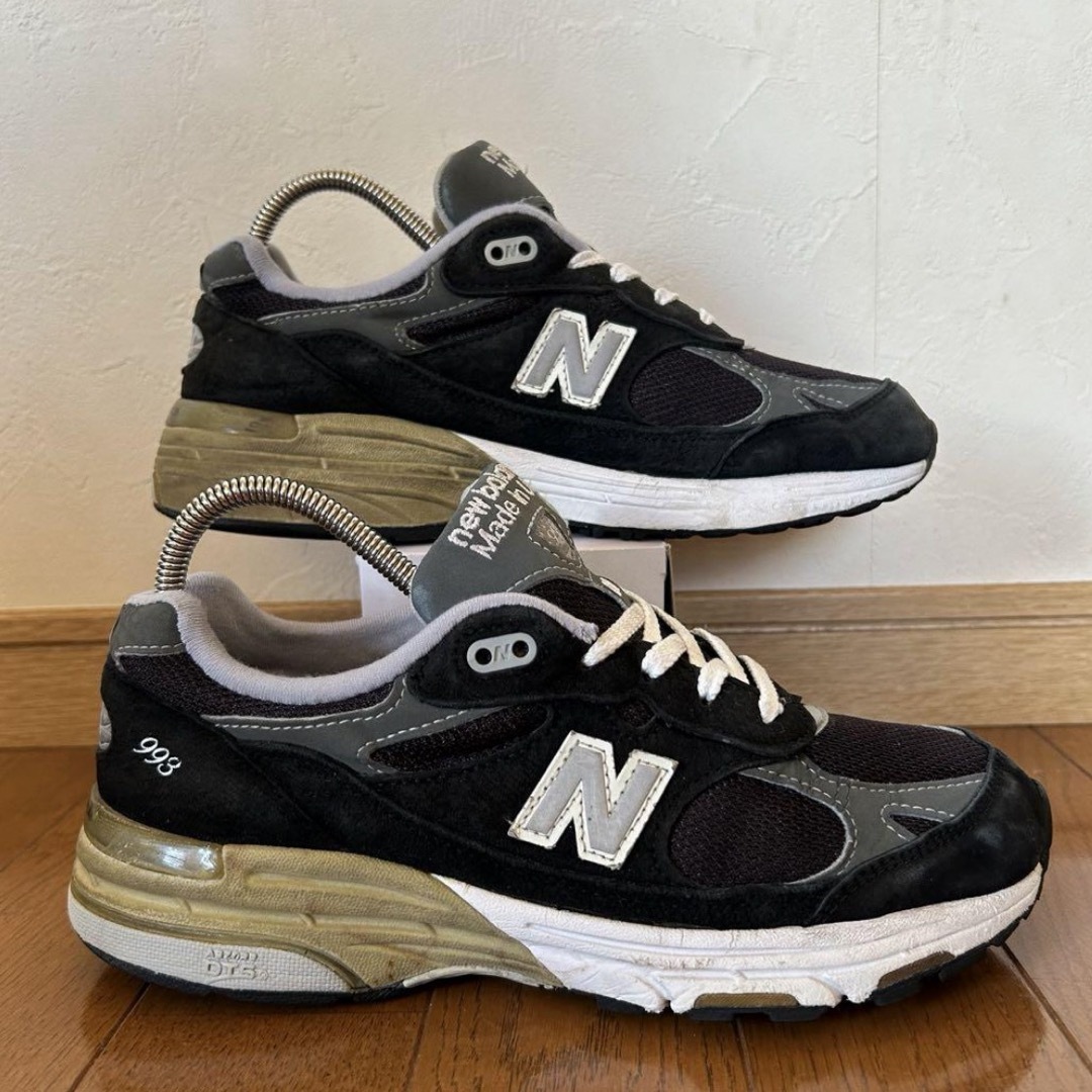 USA製　New Balance WR993BK  23.5cm 黒