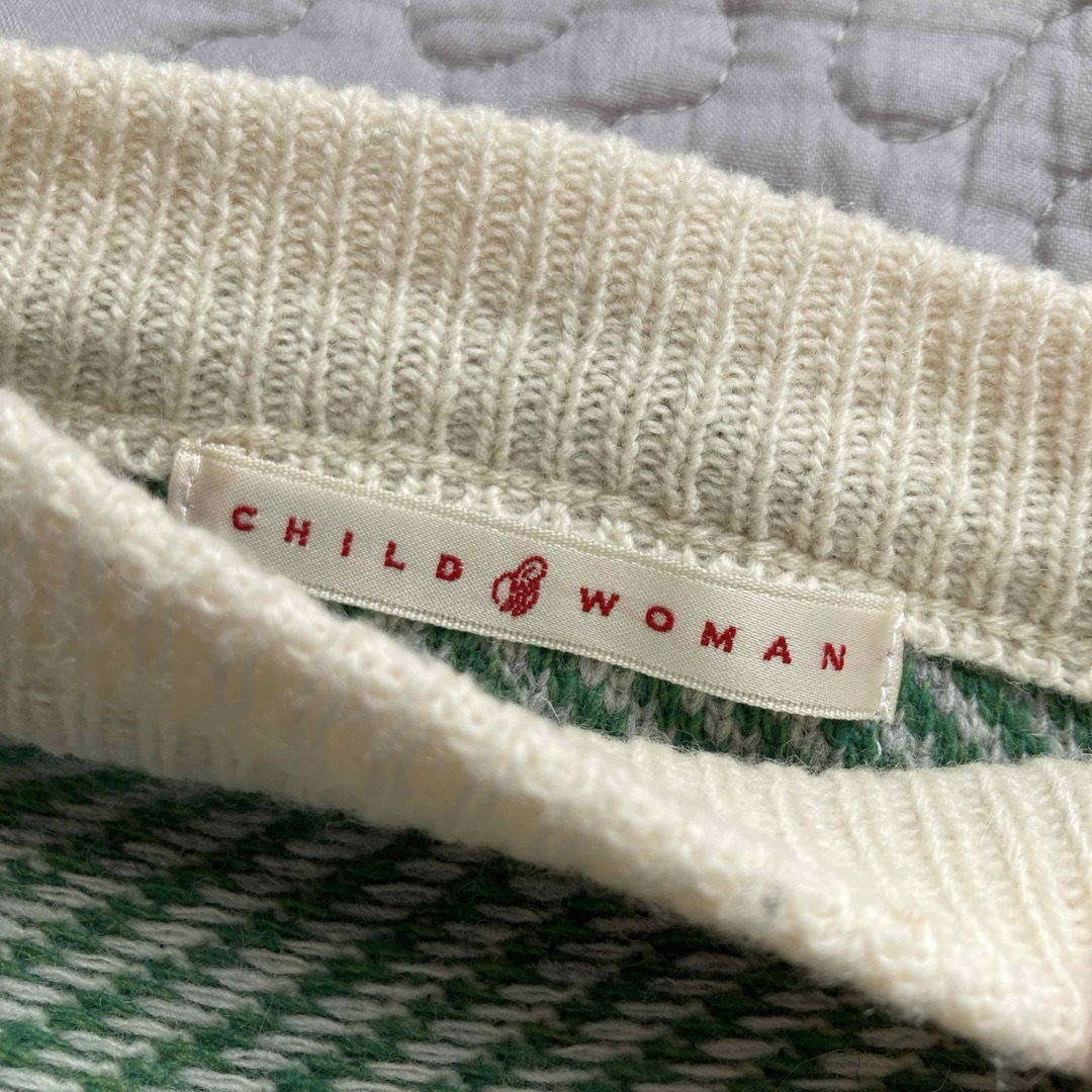 CHILD WOMAN(チャイルドウーマン)のCHILD WOMAN  ニット レディースのトップス(ニット/セーター)の商品写真