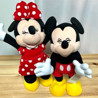 ディズニー(Disney)のミッキー&ミニー ぬいぐるみ MICKEY ＆ FRIENDS(キャラクターグッズ)