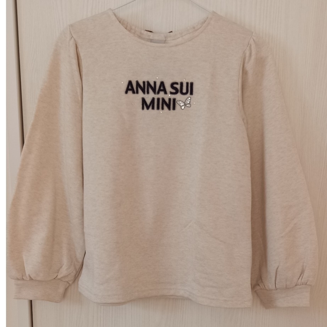 ANNA SUI mini(アナスイミニ)の【新品 タグ付き】ANNA SUI mini 長袖トップス 150cm キッズ/ベビー/マタニティのキッズ服女の子用(90cm~)(Tシャツ/カットソー)の商品写真