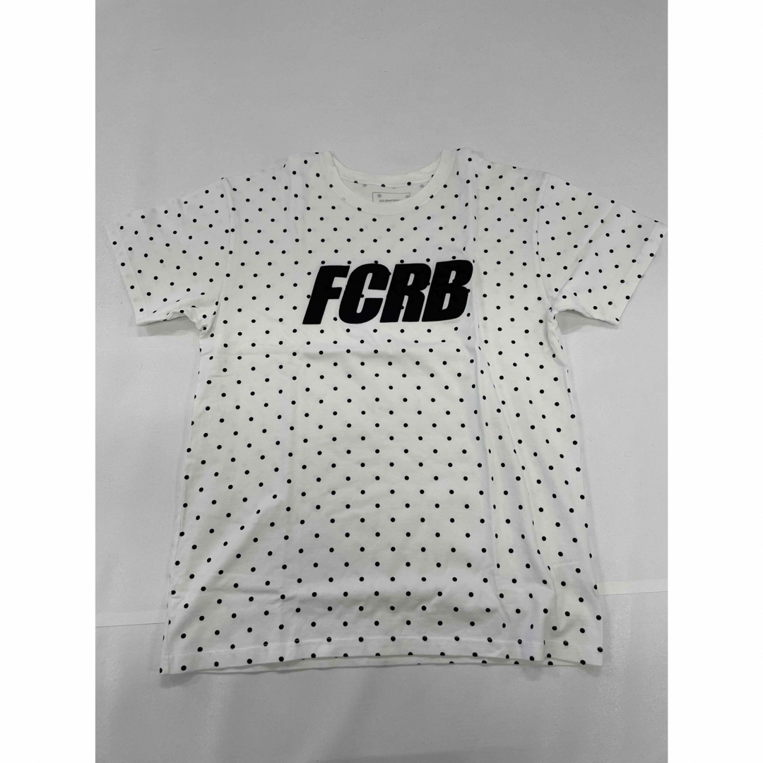 F.C.R.B.(エフシーアールビー)の15aw F.C.Real Bristol ドットTshirt 白　L メンズのトップス(Tシャツ/カットソー(半袖/袖なし))の商品写真