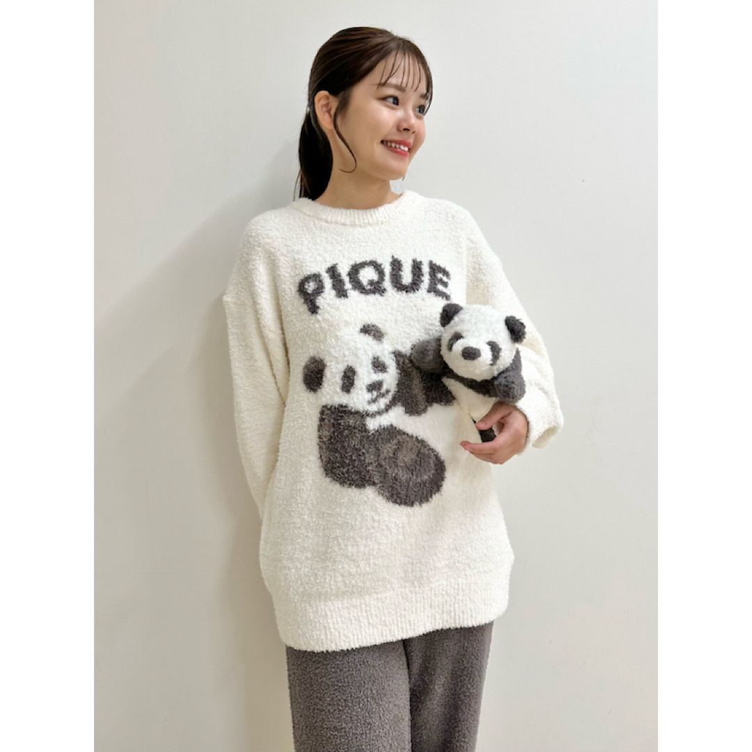 ジェラートピケ パンダジャガードプルオーバー&ロングパンツ ジェラートピケ パンダジャガードプルオーバー&ロングパンツ