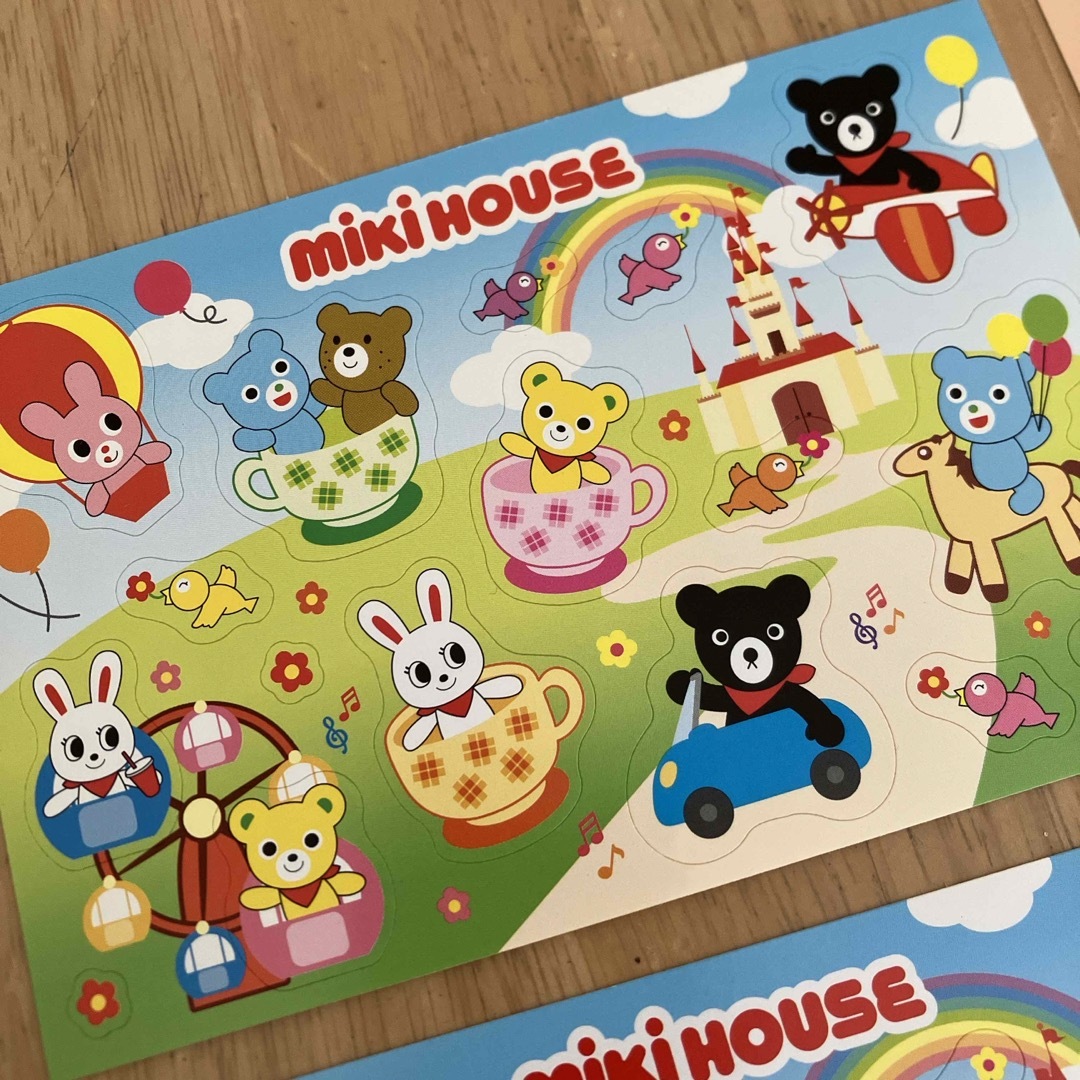 mikihouse(ミキハウス)のミキハウス　シールセット キッズ/ベビー/マタニティのおもちゃ(その他)の商品写真