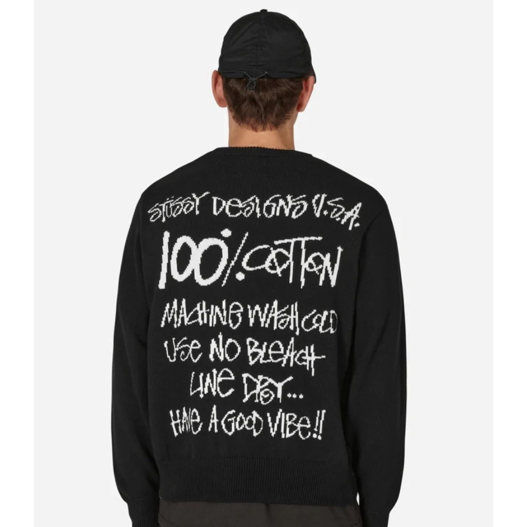 STUSSY(ステューシー)のステューシー　セーター　Stussy Care Label Sweate メンズのトップス(ニット/セーター)の商品写真