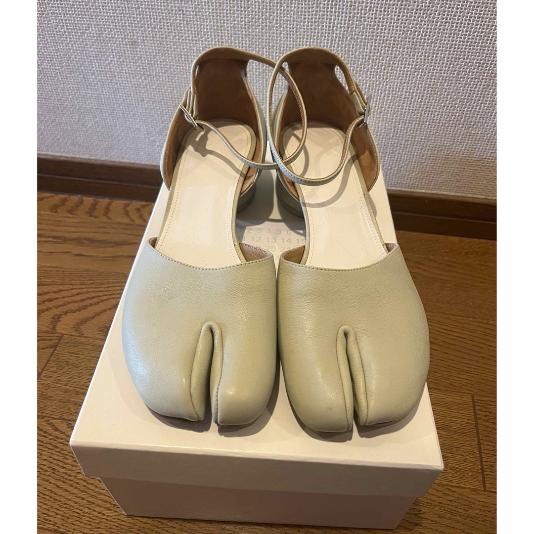 【最終】 Maison Margiela Tabi アンクルストラップ EU39靴/シューズ