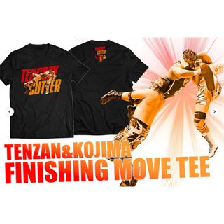 天山広吉 小島聡 新日本プロレス Tシャツ テンコジ IWGPタッグチャンピオン(Tシャツ/カットソー(半袖/袖なし))