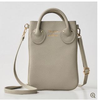 ヤングアンドオルセン(YOUNG&OLSEN)のヤングアンドオルセン YONG&OLSEN☆スマホショルダーBag ベージュ(ショルダーバッグ)