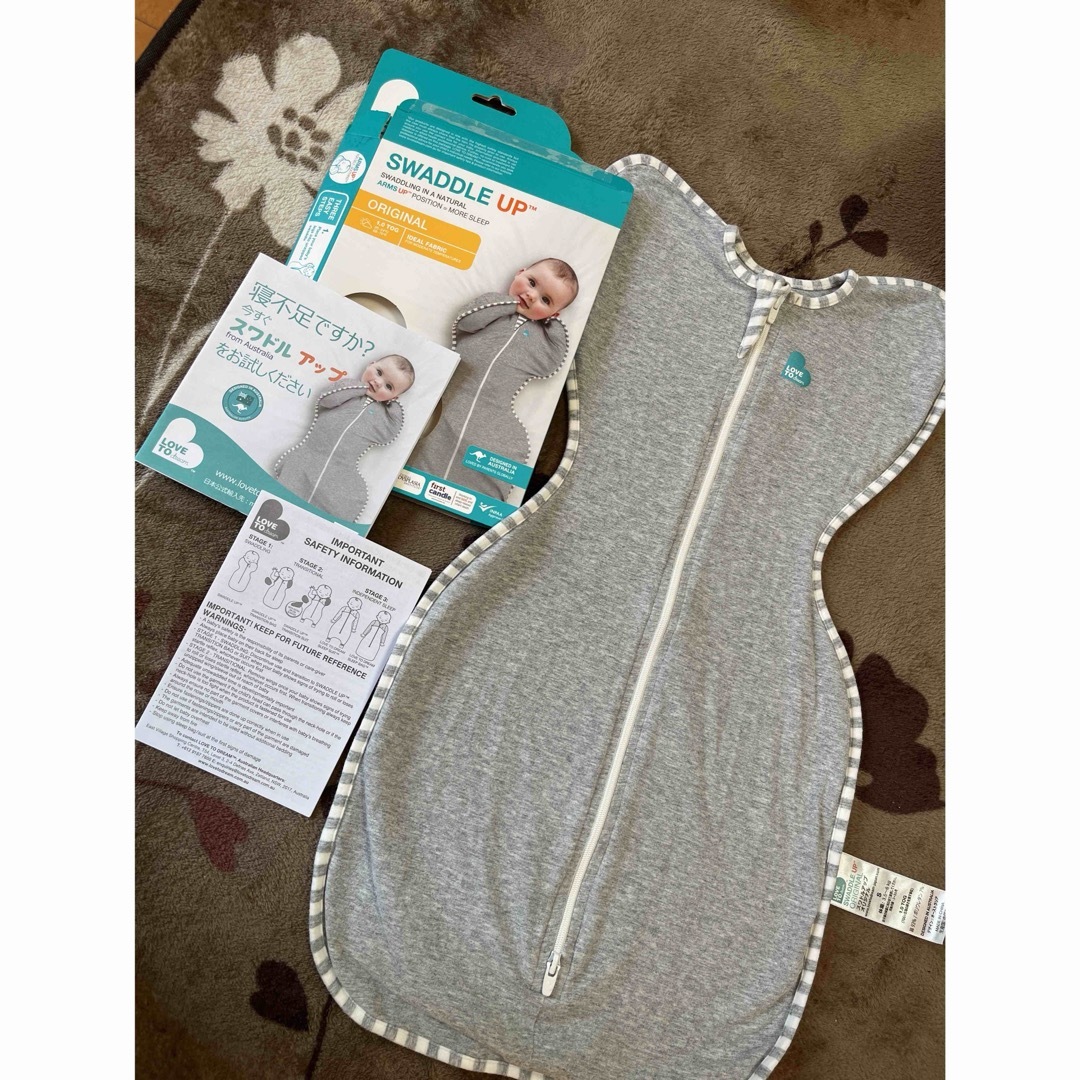 Swaddle Me(スワドルミー)のスワドルアップ　正規品 キッズ/ベビー/マタニティのこども用ファッション小物(おくるみ/ブランケット)の商品写真