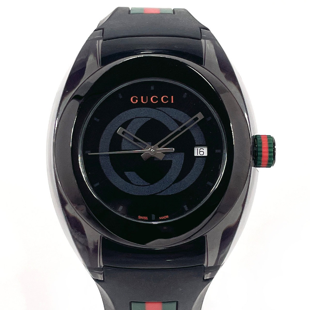 グッチ 腕時計 シンク  137.1 ブラッククオーツディスプレイタイプ