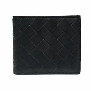 ボッテガヴェネタ(Bottega Veneta)の美品 ボッテガヴェネタ 二つ折り 財布 小銭入れあり マキシ イントレチャート(長財布)