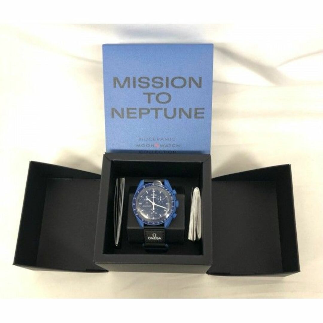 【新品未使用】 オメガ 腕時計 スウォッチ OMEGA×Swatch ブルーSWISS付属品