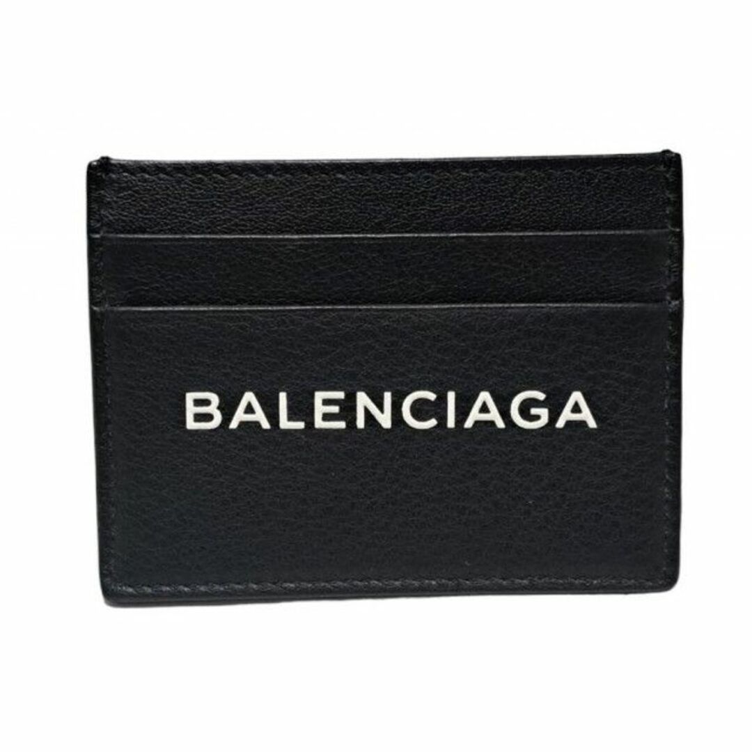 Balenciaga(バレンシアガ)の新品同様 バレンシアガ カードケース ロゴ スリム パスケース 名刺入れ レディースのファッション小物(名刺入れ/定期入れ)の商品写真